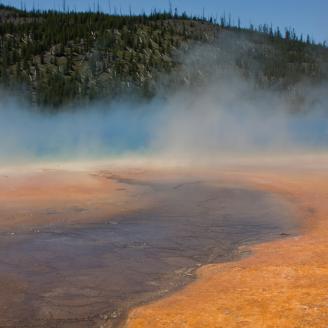 Another section of the Midway Geyser Basin